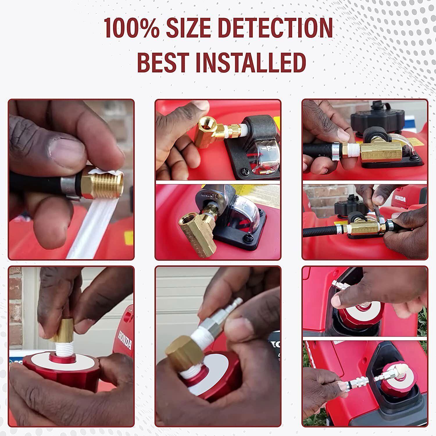 HND1.2CD Dual System Extended Run Generator Fuel Kit For Honda Polaris Champion