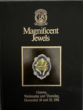 CHRISTIE’S GENEVA MAGNIFICENT JEWELS Boucheron Chaumet Lalique HC Catalog 1981