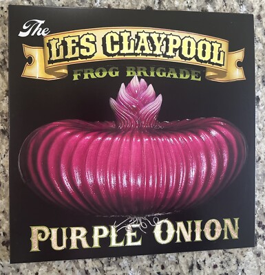 Les Claypool Frog Brigade Purple Onion 180G Vinyl LP Record Primus Brigrade Rare
