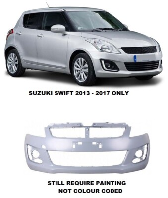 Suzuki Swift 13 17 Front Bumper Primed Insurance Approved High Quality New Ebay