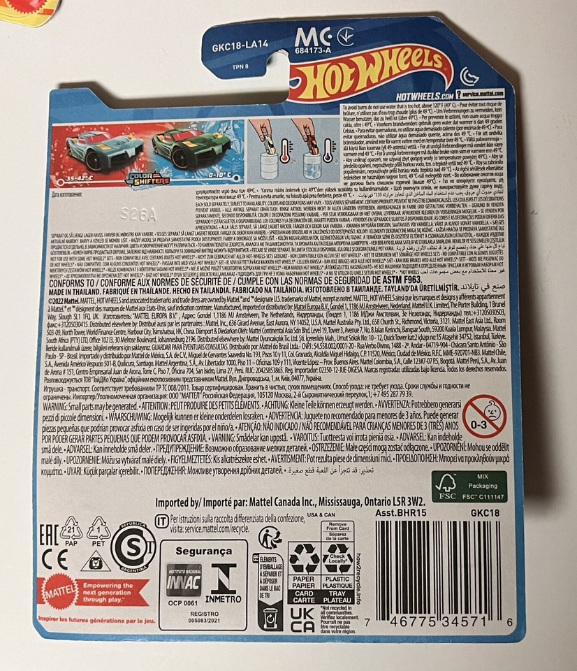 Hot Wheels Color Shifters Hypertruck 164 Vehicle 2023 GKC18 eBay