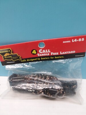 Haydel - L4-85 - Tangle Free Lanyard - Holds 4 Duck Calls - Haydel's - New