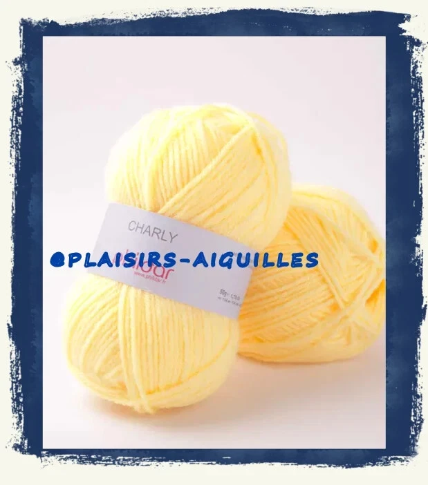 10 pelotes de laine CHARLY pollen Neuves - Photo 1/1