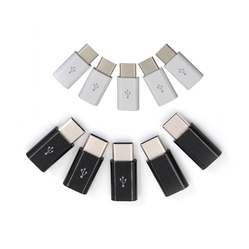 5X USB Typ-C Micro-Stecker auf USB 3.1 Buchse Konverter USB-C-Adapter-ToolZ _cn - Photo 2/13