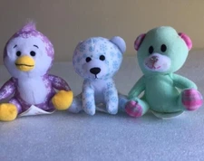 3x 2013 BUILD A BEAR TWINKLES PENGUIN/Cozy Cute Teddy/SNOWY SMILES POLAR BEAR
