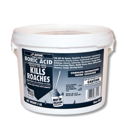 JT Eaton Answer Boric Acid Dust 5# Pail