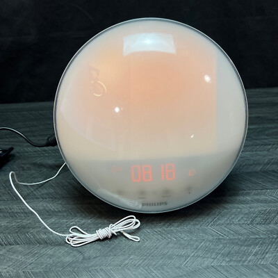 NO CORD Philips SmartSleep Light Colored Sunrise Sunset Simulation