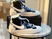 Nike sacai x Blazer Mid Black Blue for Sale | Authenticity