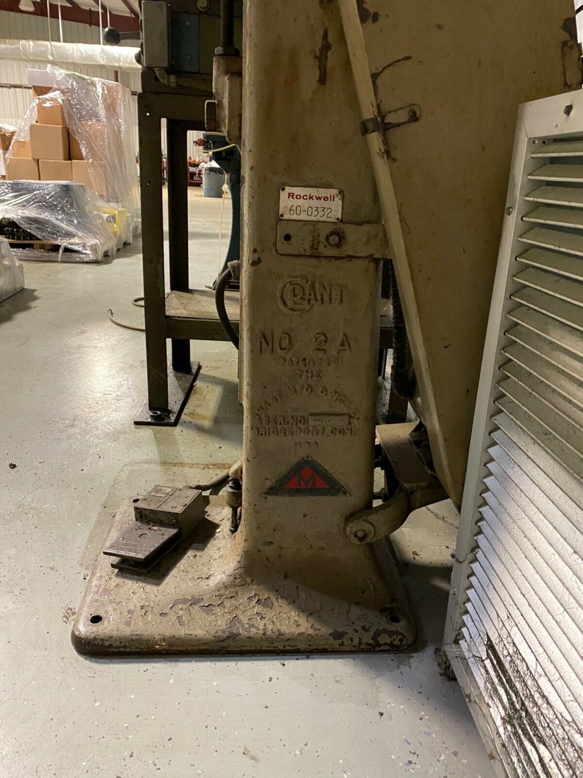 Grant Rivet Machine eBay