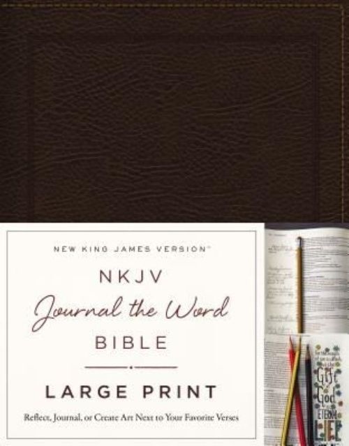 NKJV, Journal the Word Bible, Large Print: Reflect, Journal o... - - Image 4