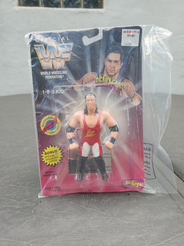 WWF Bend-Ems MOC 1-2-3 Kid Wrestling Action Figure...