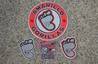 CHOICE of: Amarillo Gorillas CHL Throwback Hockey Jersey Jacket Patch Crest