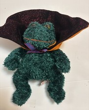 Russ Dracula Frog Halloween Plush Stuffed Animal Vintage 1980 s Rare 10