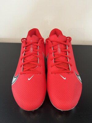 Nike Vapor Edge Speed 360 Ohio State PE Red Football Cleat Mens Size 12 WIDE Size 12 Wide Nike Vapor Edge Pro 360 Ohio State PE Football  main image 4