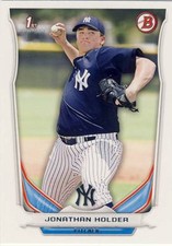 (50) 2014 Bowman Draft Picks JONATHAN HOLDER Rookie Card LOT #DP88 Yankees