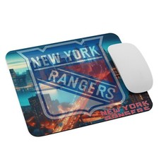 NHL New York Rangers Mouse Pad 9.5x7.75 Hockey Gift Fast Shipping