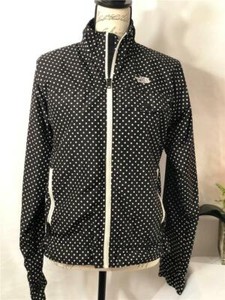 north face polka dot jacket