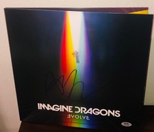 Dan Reynolds Imagine Dragons Evolve Signed Vinyl Record Album LP PSA RARE A