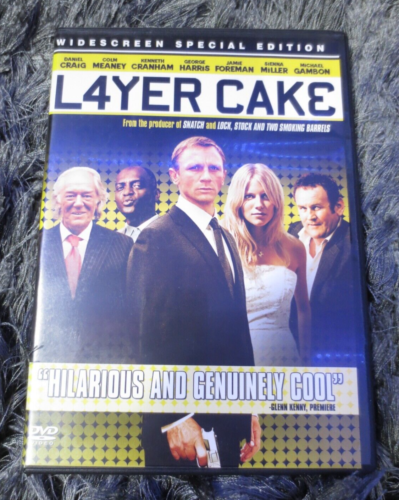 Layer Cake DVD 2005 Widescreen Daniel Craig Tom Hardy Michael Gambon