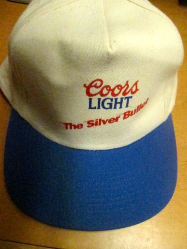 Vintage Coors Light The Silver Bullet 