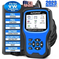 Autophix 7610 For VW Audi Skoda Seat Diagnostic OBD2 Scanner TPMS DPF Oil Reset