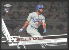 2017 Topps Chrome Andrew Toles Rookie Los Angeles Dodgers #34