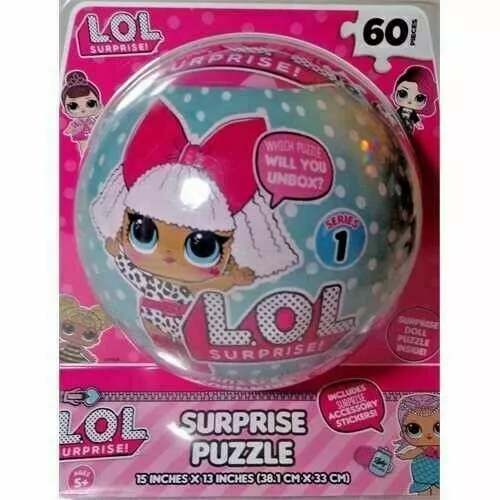 LOL Surprise Puzzle 60 Piece New Sealed 15 x 13