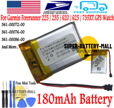 IUPPA Batterie De Rechange Compatible Pour Garmin Forerunner 645, Forerunner 735XT, Numéro De