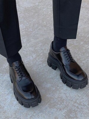 prada monolith brushed leather lace-up shoes derby 36 | eBay prada monolith brushed leather lace-up shoes derby 36 | eBay