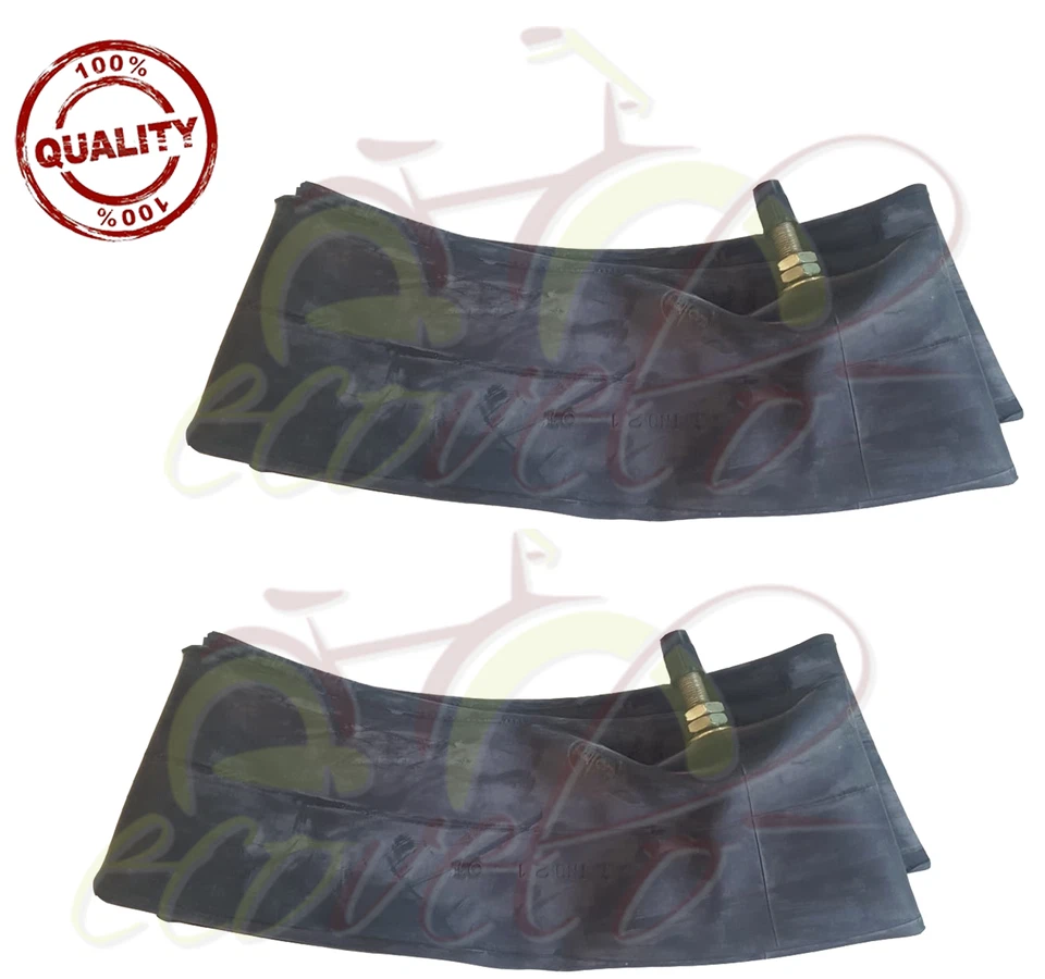 ECOVELÒ COPPIA CAMERE D'ARIA 2.00/2.25 19" 2 1/4 - 19 MOTO SCOOTER CROSS TUBO INNER TUBE