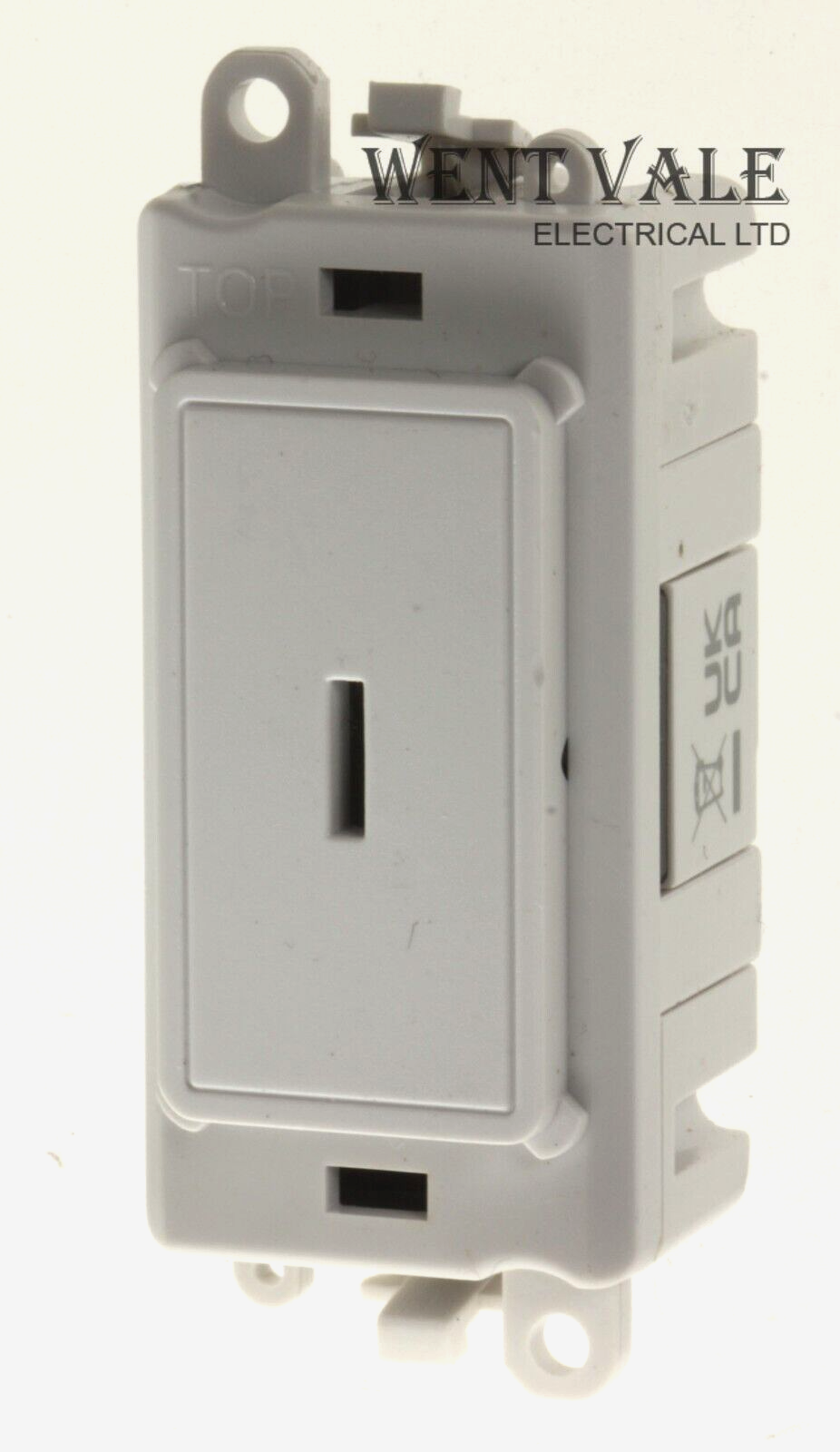 Click Grid Pro - GM2046PW  - White Moulded 20a Double Pole Grid Key Switch