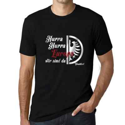 ULTRABASIC Herren Grafik T-Shirt Hurra Hurra Europa Wir sind da