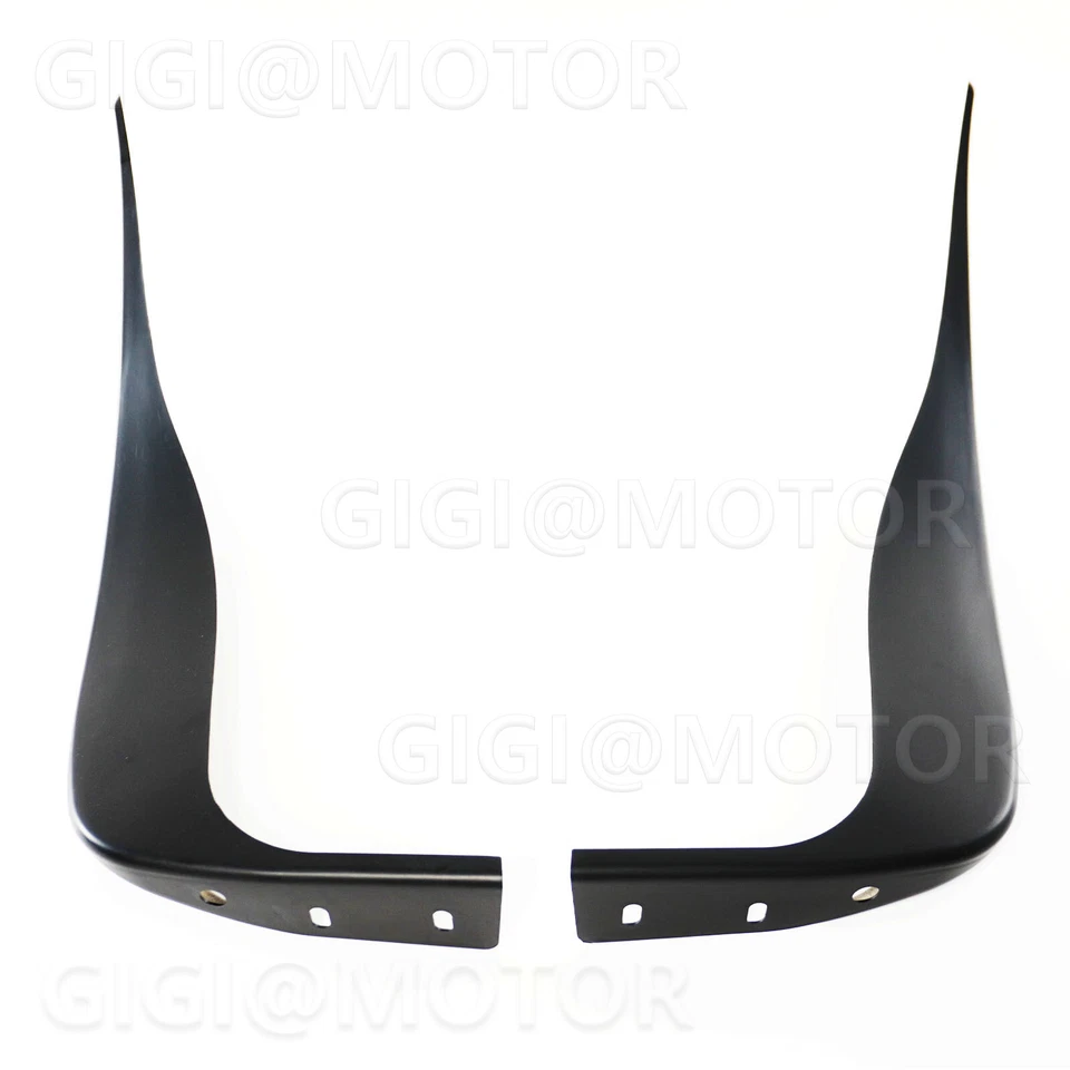 Guardabarros trasero negro mate para Chevy Corvette C6 Z06 ZR1 2006-2013 Foto 3 de 4
