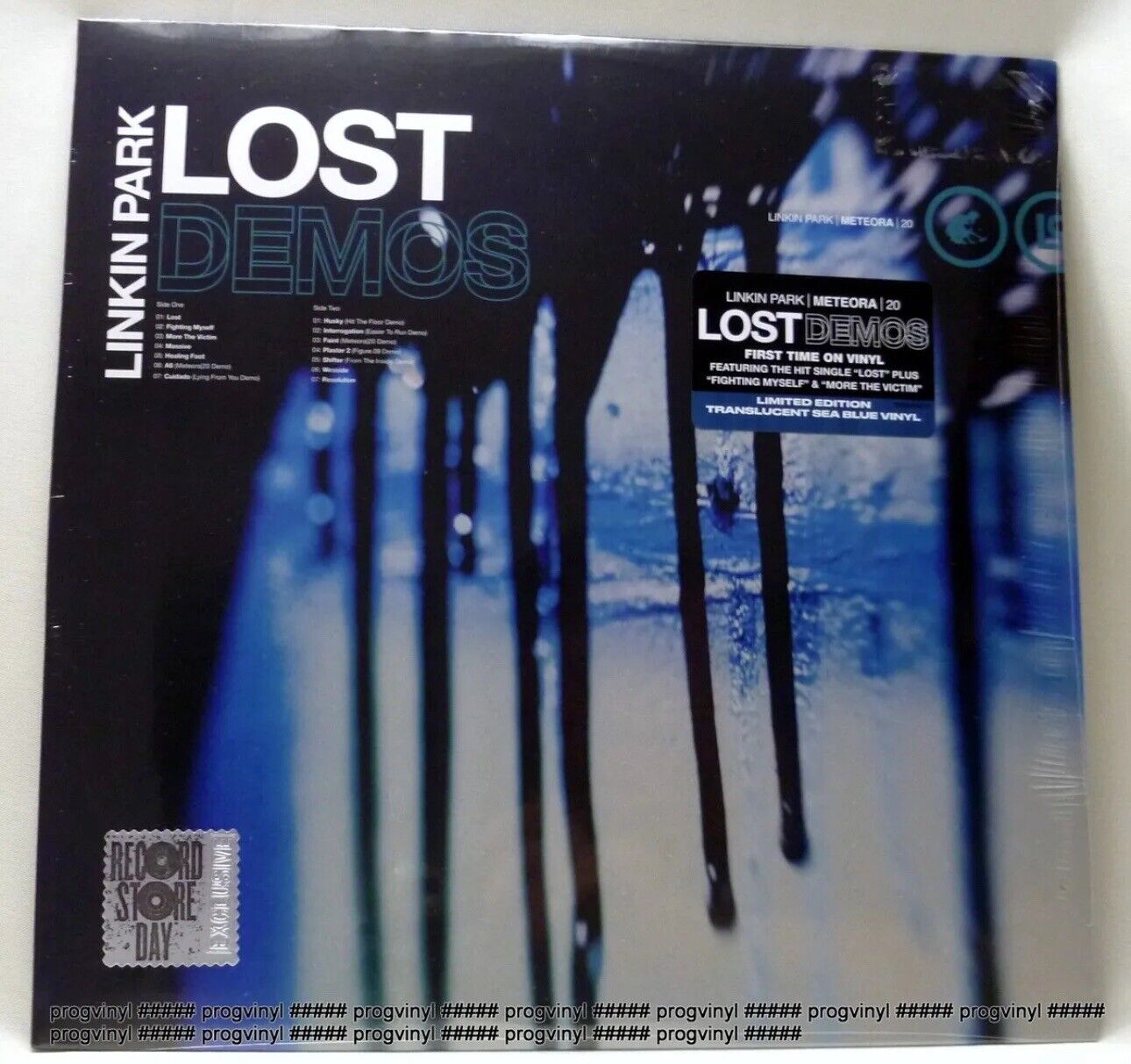 LINKIN PARK Meteora LOST DEMOS LP Blue Vinyl RSD Record Store Day Ltd  Edition