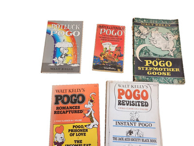 Pogo by Walt Kelly: Lot of 5 vintage books
