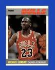 1987-88 Fleer Set-Break # 59 Michael Jordan VG-VGEX (glue) (crease) *GMCARDS*