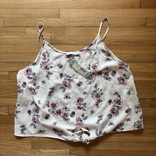 NWT Lush Floral Tie Front Camisole Stitch Fix...