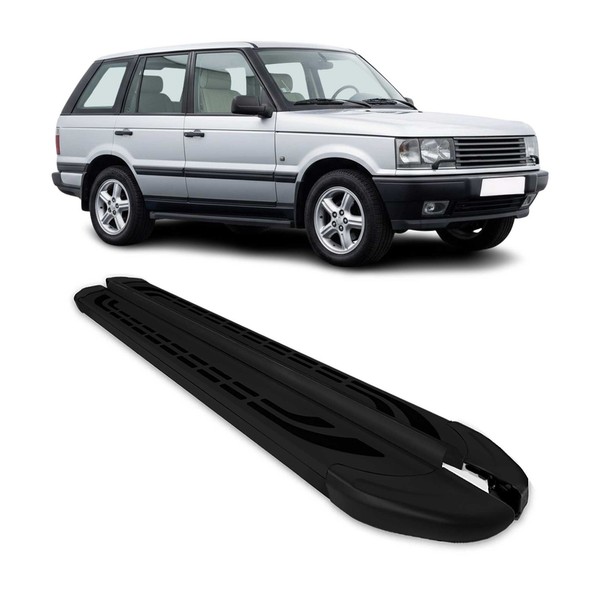 Trittbretter Schweller Seitenbretter FüR Land Rover Range Rover Ii 1994-2002 Alu-image