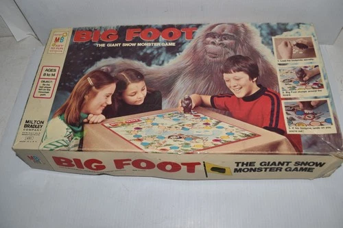 MILTON BRADLEY BIG FOOT THE GIANT SNOW MONSTER GAME INCOMPLETE (BLS16)