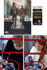 Glen Hansard & Marketa Irglova signed "ONCE" 8x10 Photo EXACT PROOF e JSA COA
