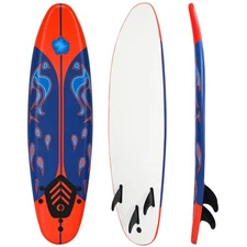 6ft Surfboard Stand Up Surfing Paddle Board SUP Ocean Beach Kid Adult Freshman