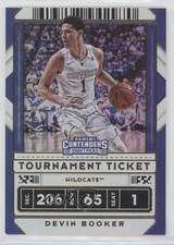 2020 Contenders Draft Picks Variation Tournament Ticket /49 Devin Booker #20 7y2
