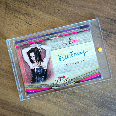 2010 TNA Impact Tristar Daffney Sugar & Spice Autogrammkarte Wrestling Autogramm WWE