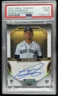 2022 Triple Threads Julio Rodriguez Rookie Auto RC #/199 Mariners PSA 9