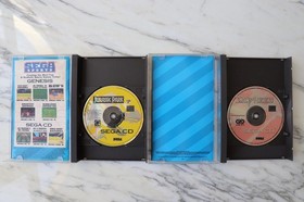 Jurassic Park & Silpheed SEGA Mega CD US