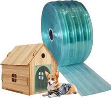 59 7in Dog House Door Replacement Flap, Vinyl Strip for Dog Cat Shelter