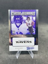 2021 Panini Classics Classic Beginnings Rashod Bateman #CB-RB Rookie RC Ravens