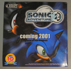 Phantasy Star Online Sega Dreamcast Complete Reg Card & Sonic 2 Bonus Disc MINT