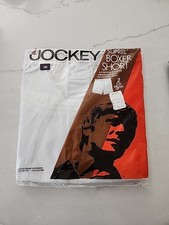 Jockey Suprel Boxer Shorts Underwear,vintage 1974, Factory Sealed, White Size 36
