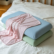 1 pair Travel Pillow Cover High Elasticity Pillowslip Breathable Pillowcase